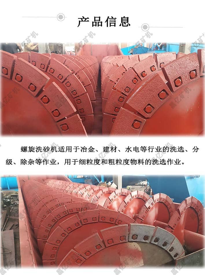 聚氨酯螺旋洗砂機(jī)