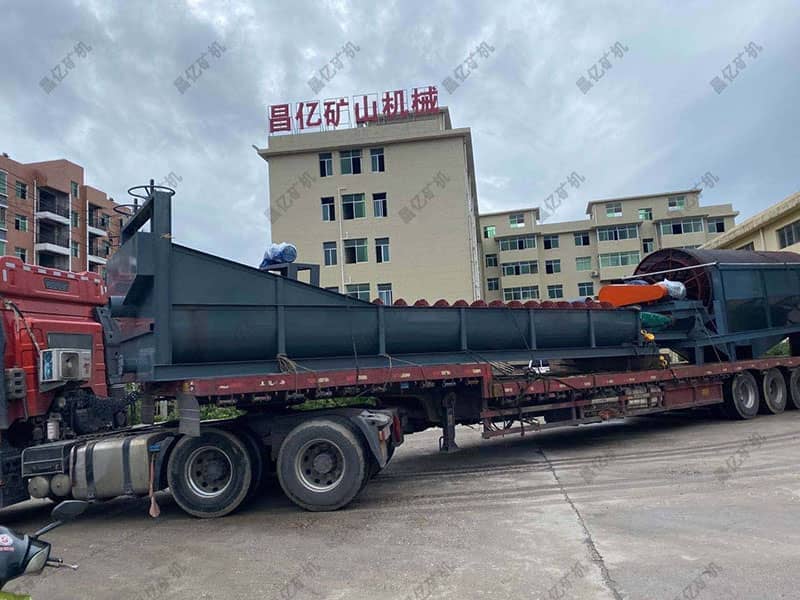 螺旋洗砂機(jī)_出車